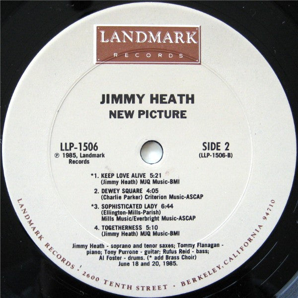 Jimmy Heath : New Picture (LP, Album)