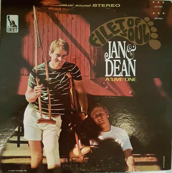 Jan & Dean : Filet Of Soul (LP, Album, Roc)