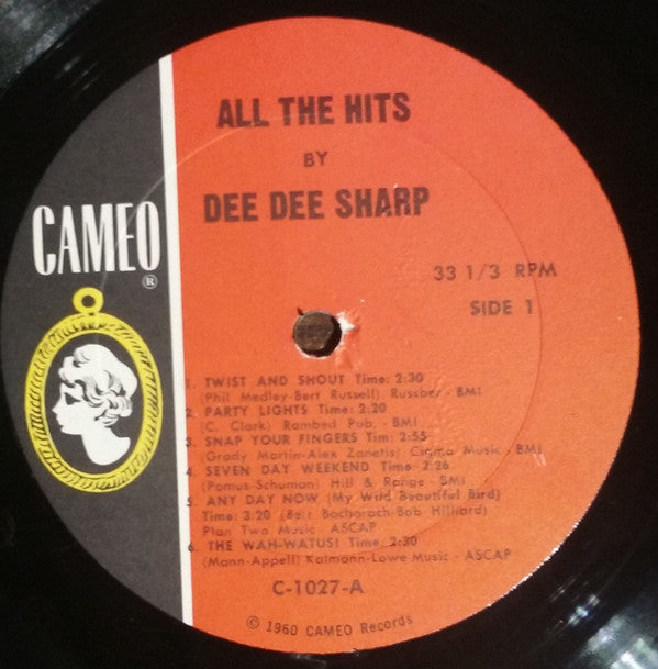 Dee Dee Sharp : All The Hits By Dee Dee Sharp (LP, Album, Mono)