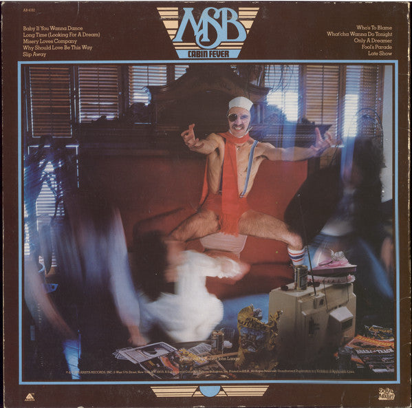 Michael Stanley Band : Cabin Fever (LP, Album, Ter)