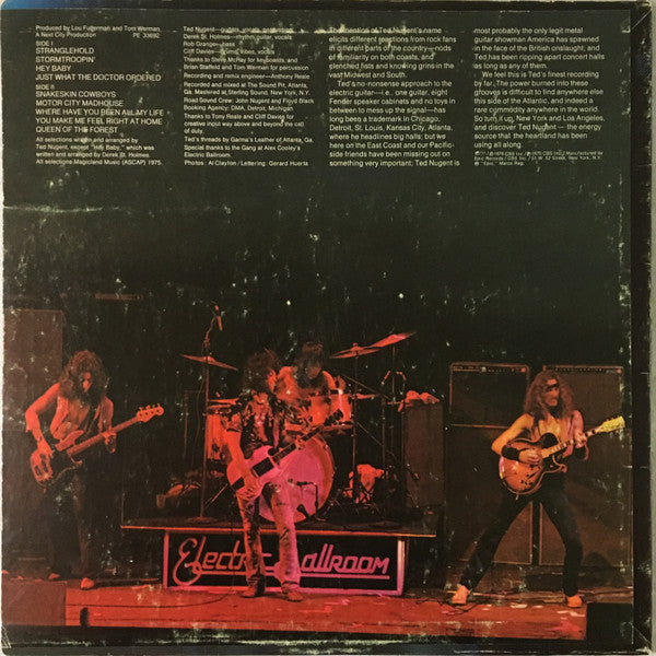 Ted Nugent : Ted Nugent (LP, Album, Ter)