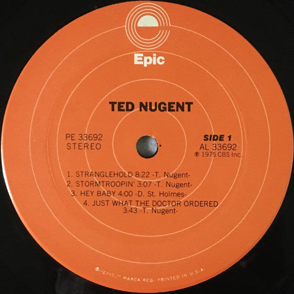 Ted Nugent : Ted Nugent (LP, Album, Ter)