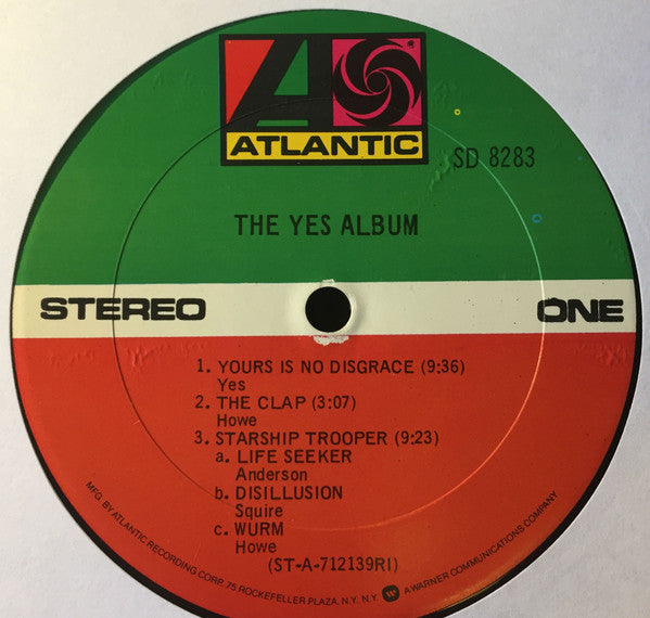 Yes : The Yes Album (LP, Album, RP, RI )