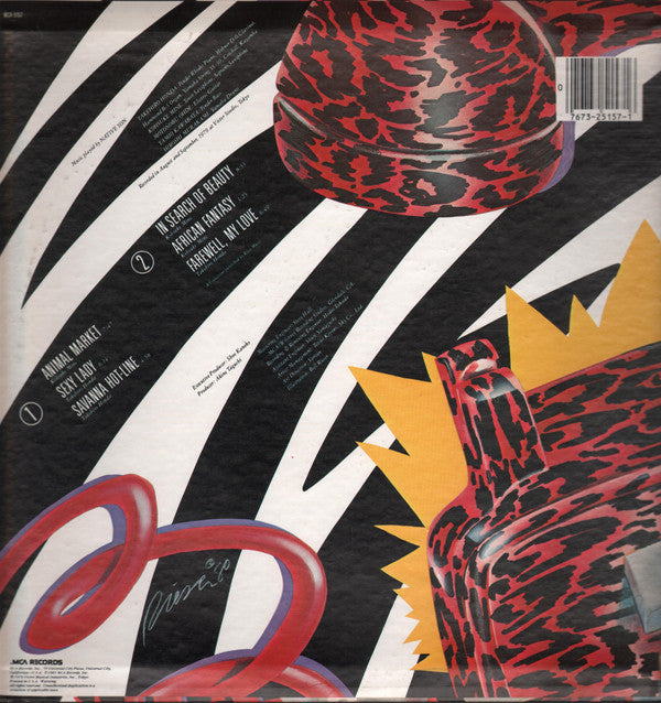 Native Son : Savanna Hot-Line (LP, Album, RE, Glo)