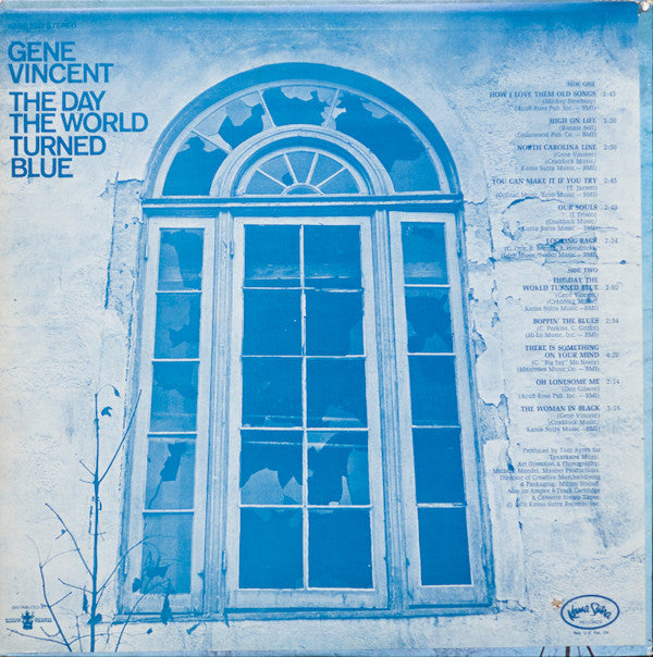Gene Vincent : The Day The World Turned Blue (LP, Album, M/Print)