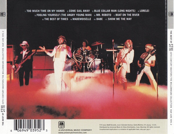 Styx : The Best Of Styx (CD, Comp, RE)