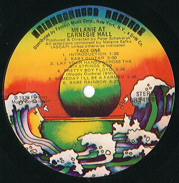 Melanie (2) : Melanie At Carnegie Hall (2xLP, son)