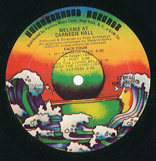 Melanie (2) : Melanie At Carnegie Hall (2xLP, son)