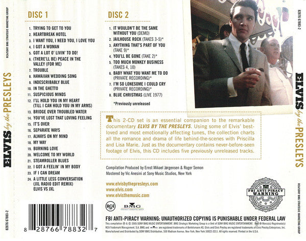 Elvis Presley : Elvis By The Presleys (2xCD, Comp)