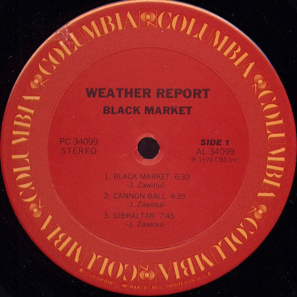 Weather Report : Black Market (LP, Album, Ter)