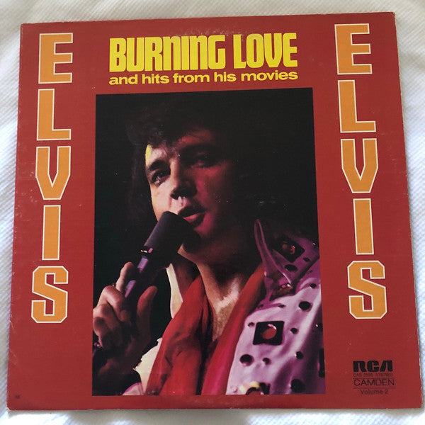 Elvis Presley : Burning Love And Hits From His Movies Vol. 2 (LP, Comp, Ind)