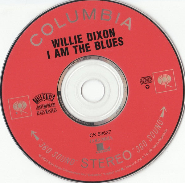 Willie Dixon : I Am The Blues (CD, Album, Club, RE)