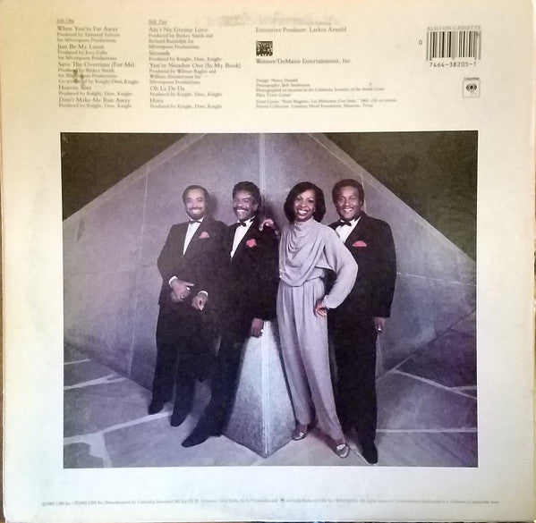 Gladys Knight & The Pips* : Visions (LP, Album, Pit)