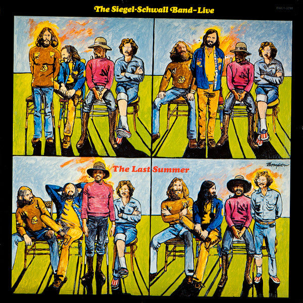 The Siegel-Schwall Band : The Last Summer (Live) (LP, Album, Ind)