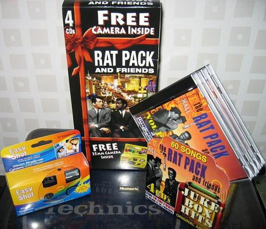 Various : The Rat Pack And Friends (4xCD, Comp + Box)