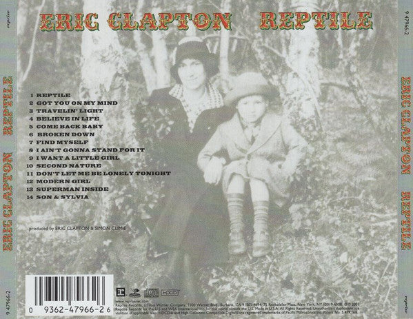Eric Clapton : Reptile (HDCD, Album)