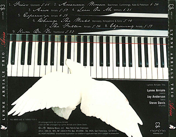 The Lynne Arriale Trio : Arise (CD, Album)