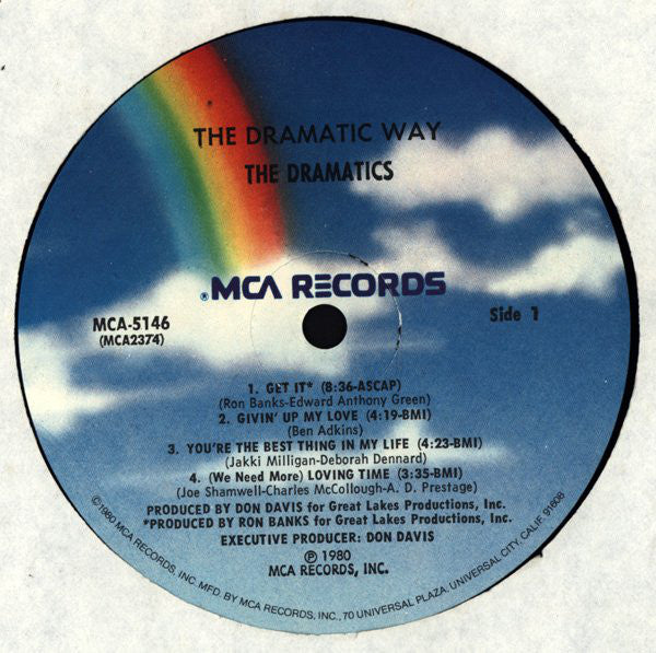 The Dramatics : The Dramatic Way (LP, Album)