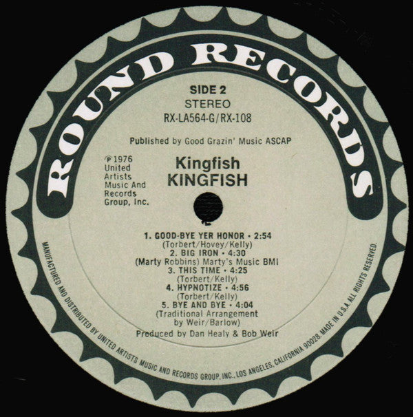 Kingfish : Kingfish (LP, Album, All)