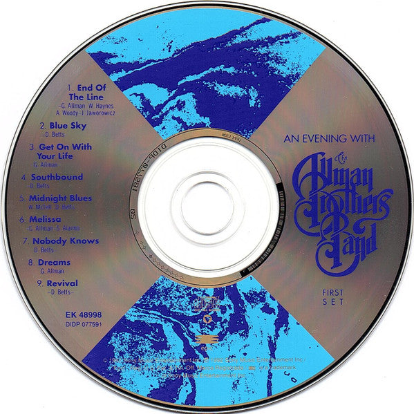 The Allman Brothers Band : An Evening With The Allman Brothers Band - First Set (CD, Album, DAD)