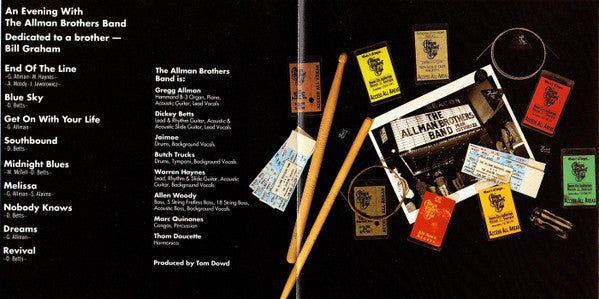 The Allman Brothers Band : An Evening With The Allman Brothers Band - First Set (CD, Album, DAD)
