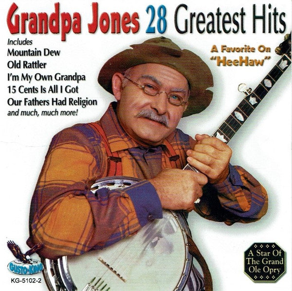 Grandpa Jones : 28 Greatest Hits (CD, Comp)