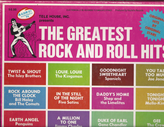 Various : The Greatest Rock And Roll Hits (4xLP, Comp + Box)