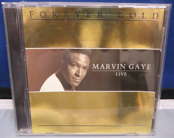 Marvin Gaye : Forever Gold - Marvin Gaye - Live  (CD, Comp)
