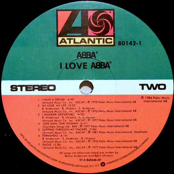 ABBA : I Love ABBA (LP, Comp, All)
