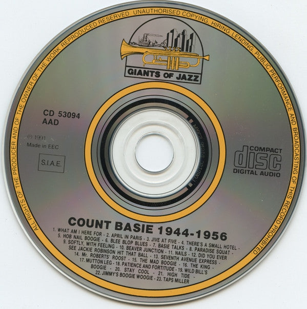 Count Basie : Count Basie And His Orchestra 1944-1956 (CD, Comp)
