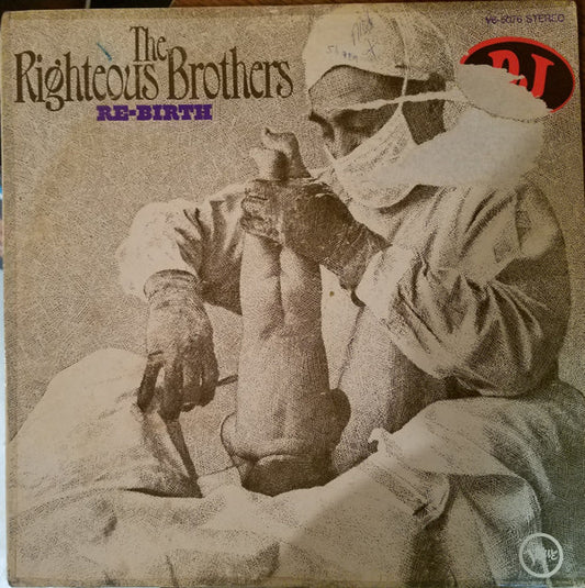The Righteous Brothers : Re-Birth (LP, Promo)