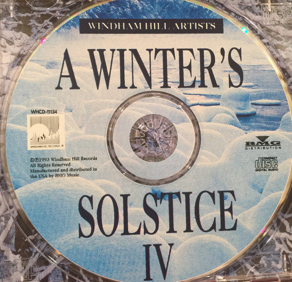 Windham Hill Artists : A Winter's Solstice IV (CD, Album, Club, Smplr, CRC)