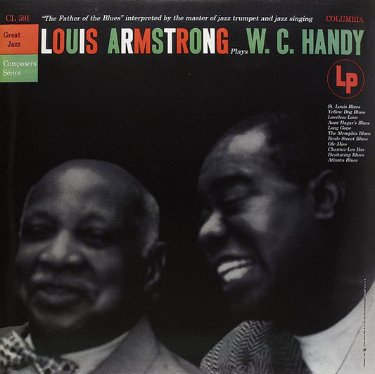 Louis Armstrong : Louis Armstrong Plays W.C. Handy (2xLP, Mono, RE, RM, 180)