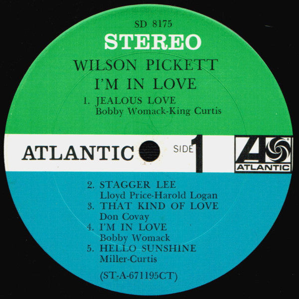 Wilson Pickett : I'm In Love (LP, Album, CT )