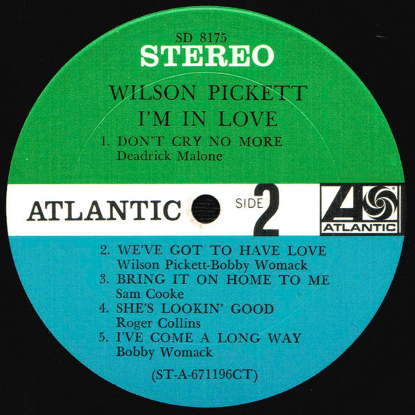 Wilson Pickett : I'm In Love (LP, Album, CT )