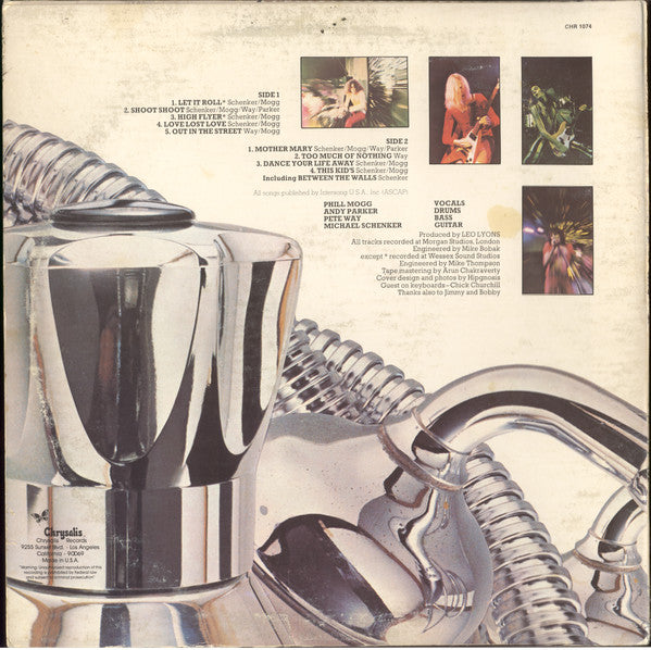 UFO (5) : Force It (LP, Album, RE, San)