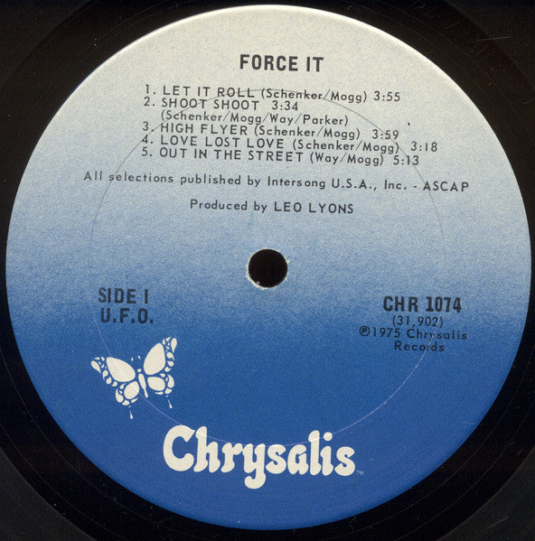 UFO (5) : Force It (LP, Album, RE, San)