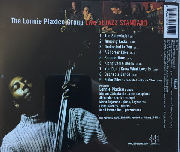 The Lonnie Plaxico Group : Live At Jazz Standard (CD, Album)