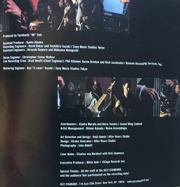The Lonnie Plaxico Group : Live At Jazz Standard (CD, Album)
