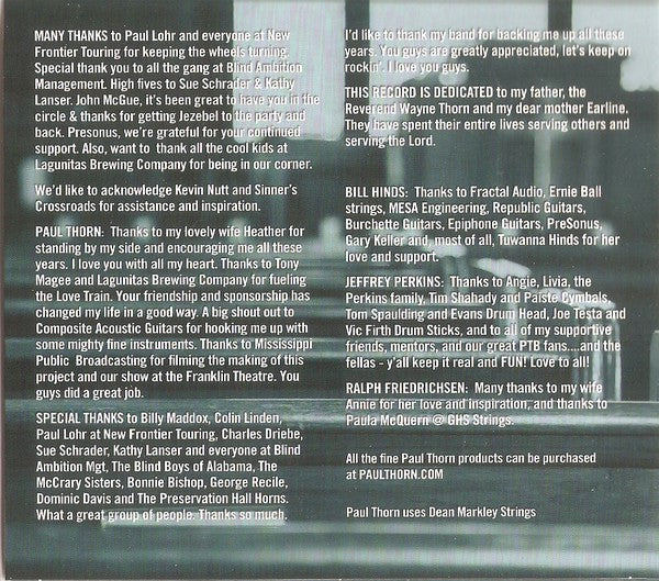 Paul Thorn : Don't Let The Devil Ride (CD)