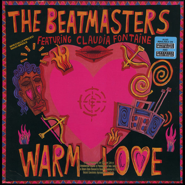 The Beatmasters Featuring Claudia Fontaine : Warm Love (12", Maxi)