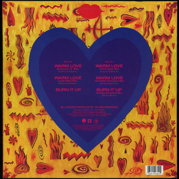 The Beatmasters Featuring Claudia Fontaine : Warm Love (12", Maxi)