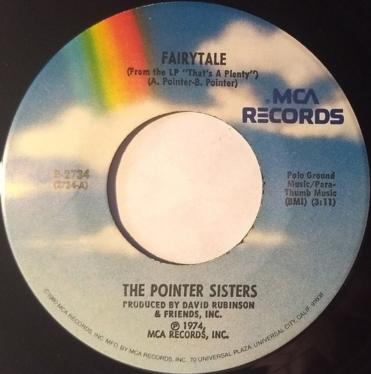 Pointer Sisters : Fairytale / Yes We Can Can (7")