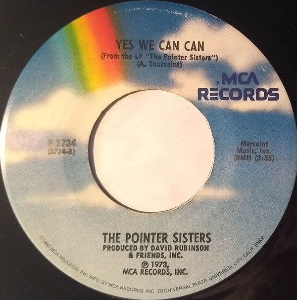 Pointer Sisters : Fairytale / Yes We Can Can (7")