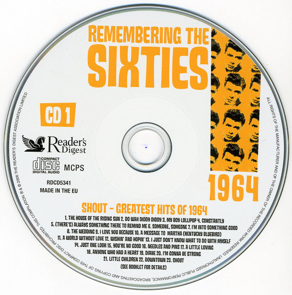 Various : Remembering The Sixties - 1964 (3xCD, Comp)