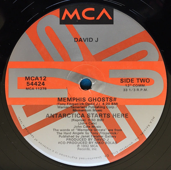 David J : Candy On The Cross (12")