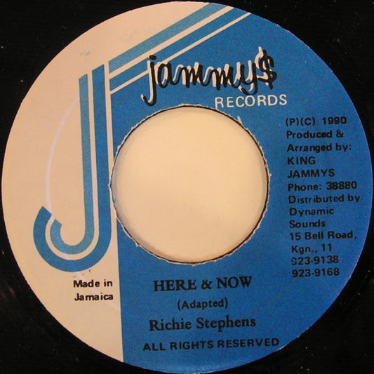 Richie Stephens : Here & Now (7", Single)