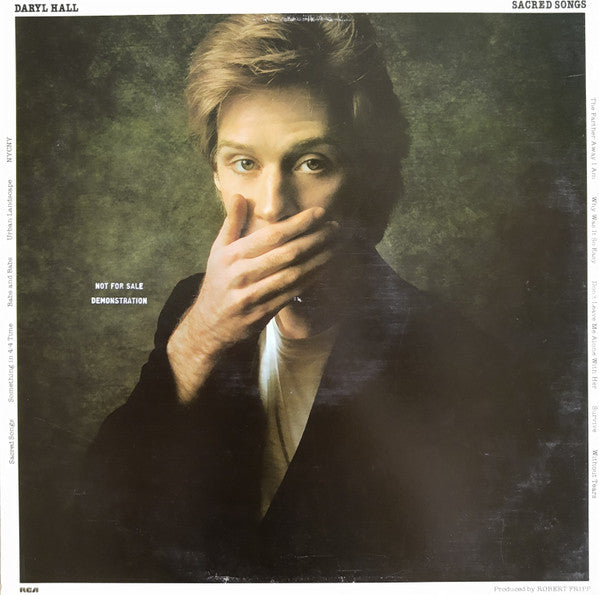 Daryl Hall : Sacred Songs (LP, Album, Ind)