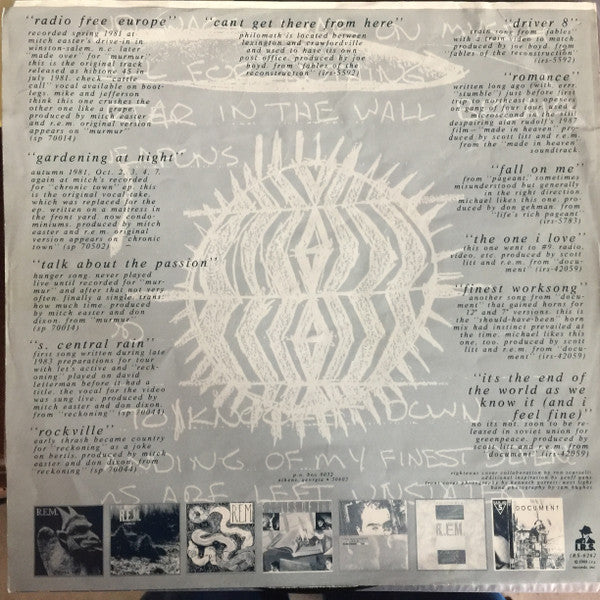 R.E.M. : Eponymous (LP, Comp, Col)