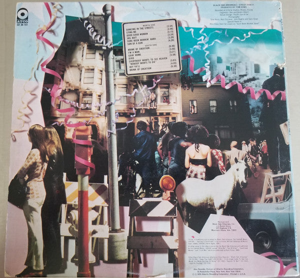 Black Oak Arkansas : Street Party (LP, Album, MS)